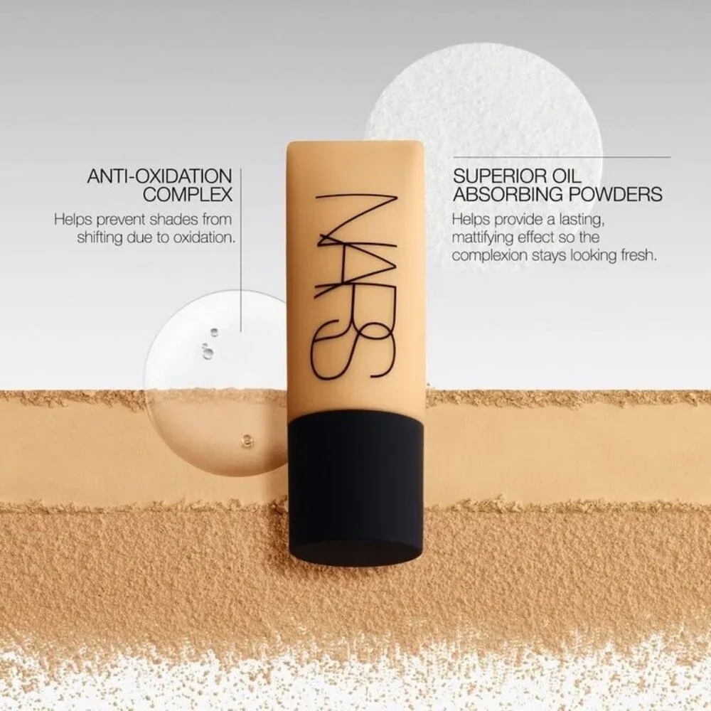 Nars Soft Matte Complete Foundation Medium to Full Coverage Light 0 Siberia NEW